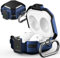 Compatible with Samsung Galaxy Buds FE 2023/Galaxy Buds 2 PRO 2022/Galaxy Buds 2/Buds Live/Buds PRO Case,Slim-Fit,Anti-Fall, Not Easy to Dirty with Secure Lock Hard Rugged Cool Protective Case,Blue