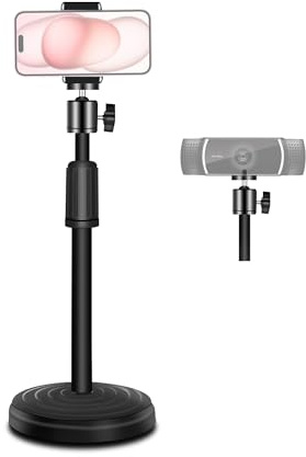 Urciwos Support de webcam réglable pour webcam Logitech C922 C930e C920S C920 C615 C960 C920x BRIO 4K NexiGo N60 32,6