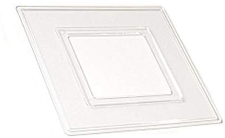 Single Double Light Switch Socket Finger Plates Surround Wall Protector Hygienic Cover (Single, Clear)