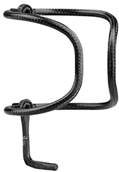 Topeak Feza - Portabidones Tubular de Carbono R10 para Bicicleta de Carretera, Color Negro