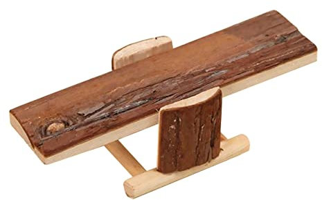 Yardwe Holzwippe Für Meerschweinchen Und Zwerghamster – Haustierspielzeug Kauspielzeug Für Ratten