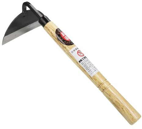 Gomito/Piatto Diserbo Strumenti Giapponese Falce Giardino Zappa Risparmio di Lavoro Diserbo Giardinaggio Mano Allentamento Zappa & Per Farm Strumento Remover giapponese lunga falce, manico lungo,