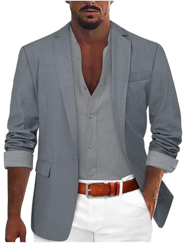 Vestes de costume pour homme, sportives, unies, affaires, loisirs, printemps/été, fines, unies, col de costume uni, simple boutonnage, léger, élégant, veste de smoking élégante