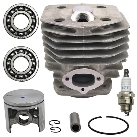 UYTGFO Passar till Husqvarna motorsåg 154 154XP 254 254XP 238 Tändstift Vevaxellager 503503903 Cylinderkolvsats 45mm