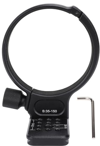 Anello di montaggio per treppiede per obiettivo SAMYANG AF 35 da 150 mm, collare di montaggio per treppiede in lega di alluminio con piastra a sgancio rapido, piastra a sgancio