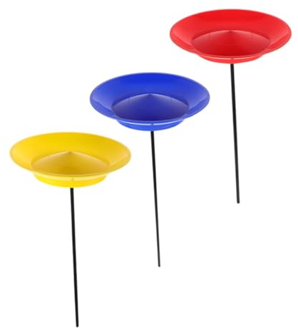 GALPADA Piatti da Giocoleria per Allenamento Sensoriale Set 3 in Plastico con e Spettacoli Sportivi di Abilità Manuale