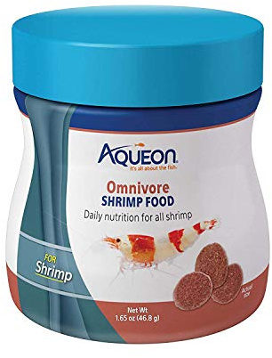 Aqueon Omnivore Shrimp Disc Food 1.65 Ounces