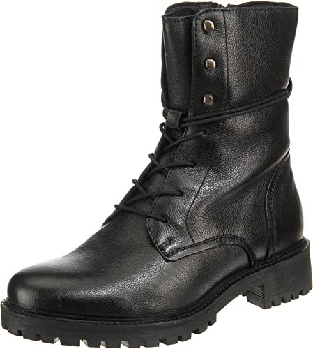 Geox D Hoara E, Botines para Mujer, Negro (Black), 35 EU