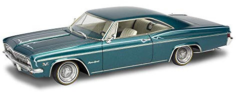 Revell Modellbausatz '66 Chevy Impala SS 396 I 2'N1 I Chevrolet Modellbausatz aus Kunststoff I Maßstab 1:25 I Unlackiert für Kreative