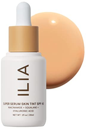 ILIA Beauty Super Serum Skin Tint Foundation SPF 40 - ST6 Ora For Women 1 oz Foundation