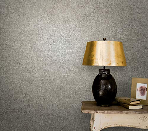 marburg Tapete Creme Struktur für Schlafzimmer Wohnzimmer oder Küche 100% Made in Germany Premium Vlies Qualität 10,05 X 0,53m