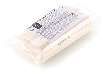 Silikomart | I78 Pasta di Zucchero, Colore Bianco, Peso 1000 g, Made in Italy