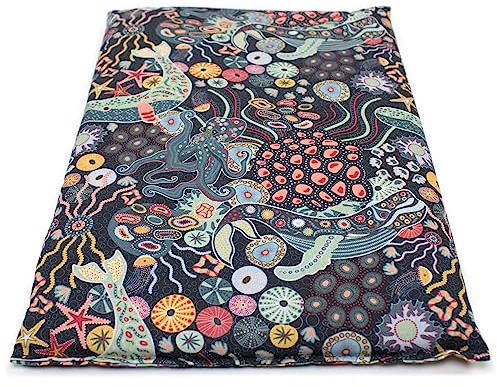 Cuscino termico - Noccioli di ciliegia - 30x20cm - Sotto cani - Cotone Bio - Microonde, forno e frigorifero
