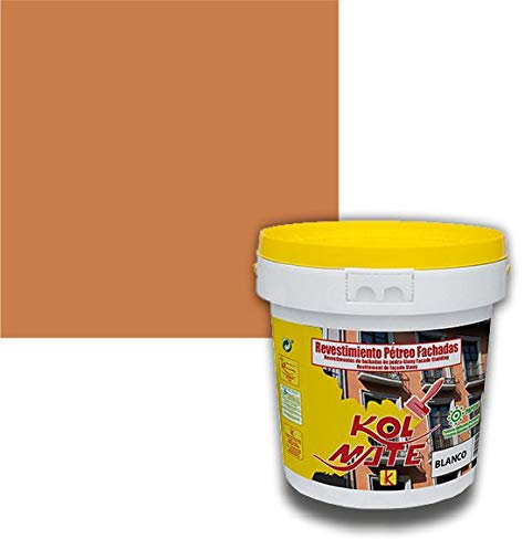 Kolmate Revestimiento Pétreo de Fachadas Pintura especial para fachadas (5 kg., terracota)