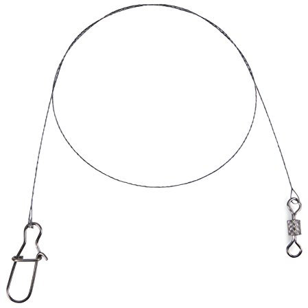 Stahlvorfach TB Leader 9kg / 25cm - extrem dünn - 2 Stück je Paket von SÄNGER / IRON CLAW