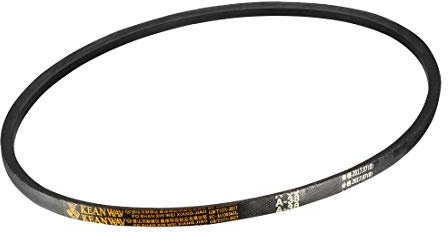 sourcing map A38 Drive V-Belts 38 Inner Length 13mm Width 8mm Thick JIS Standard A-Section Rubber Drive Transmission Belt