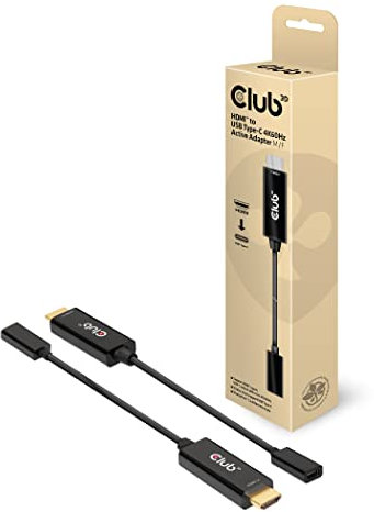 CLUB3D HDMI auf USB Typ-C 4K60Hz aktiver Adapter St./B.