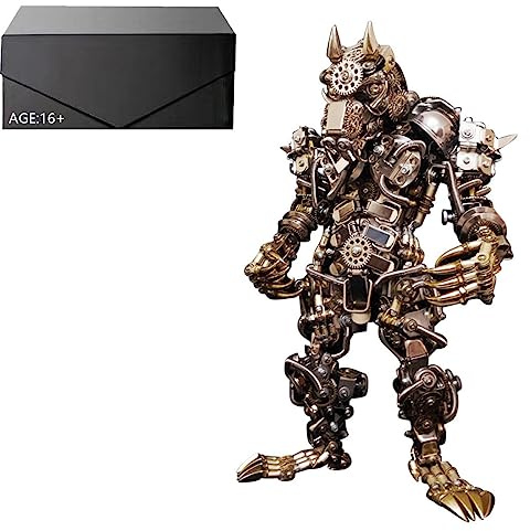 BAUBAUPLAY 3D-modell i metall, 3D metallpussel, varulvsats, modellbyggsats, vuxna, 2 000 delar, 3D-pussel, laserskuren, leksak, metallbyggsats, 3D, byggleksaker, metallpussel