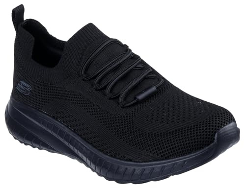 Skechers Squad Chaos Sr Medical Service - Zapatos para Mujer, Tela Negra., 40 EU