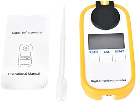 DR601 Digital Refractometer | Freezing Point Tester for Antifreeze/Battery Fluid | Portable Hydrometer with LCD & IP65 | 1.000-1.500sg Range, ±0.5℃ Accuracy