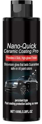 Sigillante ceramico per auto - agente di rivestimento nano per la cura della vernice, lucidatura, miglioramento della brillantezza, pulizia della superficie, strato protettivo e protezione a lungo ter