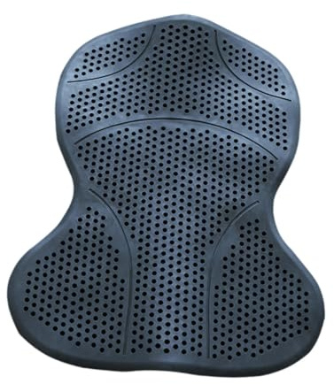 LeeQinersw Gel Base para Silla de Montar de Caballos con Amortiguación Y Antideslizante Material de Silicona Lavable Adecuada para Rutas Largas Clases Equitación, Negro