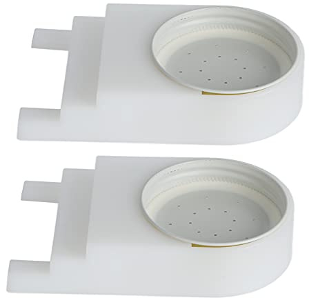 WGFOIP Juego de 2 Comederos de Entrada de Plástico Duradero para Alimentar Abejas con Agua y Azúcar en Equipos de Apicultura 5,5x3,1x1,1 Pulgadas