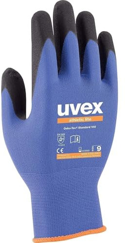 Uvex Athletic Lite Assembly Gloves - 1 Pair of Mechanic Work Gloves