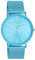 Oozoo Vintage Damen Uhr Hellblau - Armbanduhr Damen mit 20mm Lederarmband - Analog Damenuhr in rund C20331