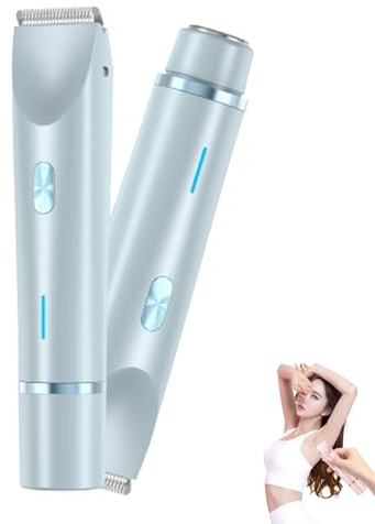 rasoir klyne femme,klyne tondeuse femme,silky tondeuse rasoir,Dual Head Shaver Women, Gildan, Anti Coupure,epilateur Defepilateur Femmenitif Femme,dual-head Hair Trimmer for