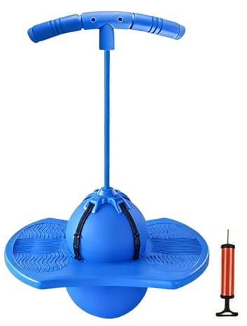 Genérico Pelota Saltarina para Niños - Divertida y Silenciosa Interactiva - Pelota Rebotadora con Asa,para Casa, Zona de Juegos, Parque, Campamento, Cumpleaños y