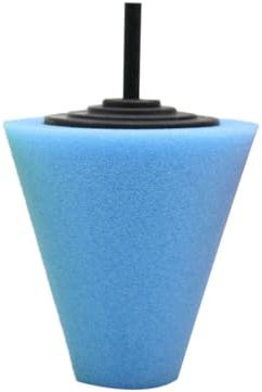 GALPADA Tampone Lucidante a Forma Conica per Cerchioni Auto, Spugna Blu per Lucidatura e Sigillatura, per Lucidatura Dettagliata e Aree Piccole