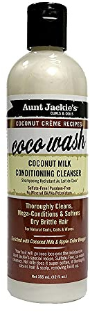 Aunt Jackie's COCONUT MILK CONDITING CLEANSER Coco Wash 30 ml