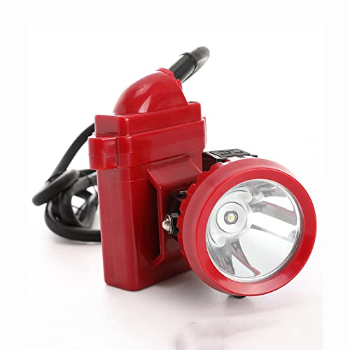 XIMULIZI High Brightness Mining Lamp 10W Waterproof Explosion-Proof LED Headlight Rechargeable Miner Safety Cap Light for Camping Diving Fishing,12000mah