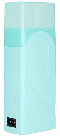 Wachserhitzer, Haarentfernung, 40-W-Wachskartuschen-Enthaarungsroller, 100 Ml Fassungsvermögen, Transparentes Deckeldesign, Wachserhitzer-Maschine Zur Haarentfernung(EU Plug 220V)