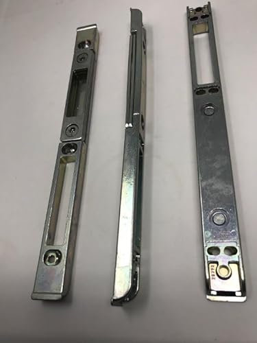 Bayram GU Maco Schließblech mit Austauschstück Haustür Tür Blech Türstock Blende 212x18 mm Rechts/links einsetzbar