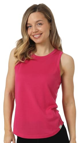 Merino.tech 100% Debardeur Femme Merinos - sous Vetement Merinos pour Sport | Léger, Thermique Laine Mérinos Respirant, Anti-Odeur Naturel, Anti-Humidité, Idéal Pour Le Sport, Randonnée, Sous-Couche