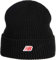 New Balance Small Logo Beanie Wintermütze (DE/NL/SE/PL, Alphanumerisch, Einheitsgröße, Black)