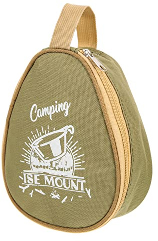 Amosfun Borsa Organizer Per Posate Capacità Da Picnic Manico Custodia Per Trasporto Utensili Da Portaposate Portatile