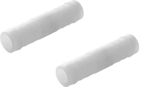 2 stycken slanganslutningar 25 mm rak – lämplig för dricksvatten 2-vägs slangkoppling PP för 1 tum slangar – UV- och temperaturbeständig – perfekt för trädgård, damm, akvaristik, filter, pool och