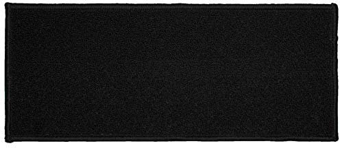 Douceur d'Intérieur Rechteckiger Teppich, Polya, Primobis Schwarz, 50 x 120 cm (Rectangulaire)