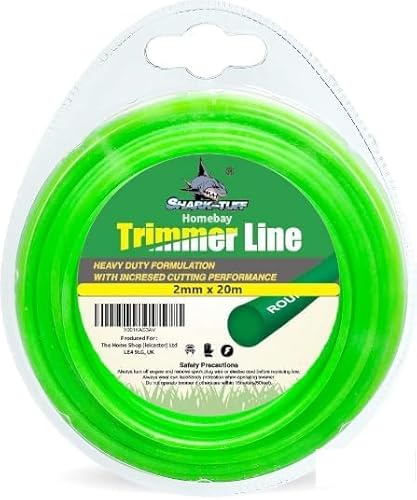 Shark-Tuff® 20M Universal Strimmer Wire, 1.2mm 1.6mm 2mm Heavy Duty