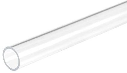 DMiotech 16mm x 20mm 12 Trasparente Acrilico Tubo Rigido Plastica Tubo per Acquario Acqua Tubo, Acqua Raffreddamento Sistema, Idraulico