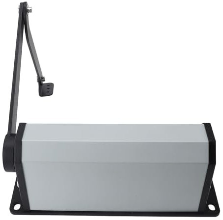 Yusat Opérateur D'Ouvre-porte Battante électrique, Bras incurvé à 90 Degrés, Moteur sans Balais DC24V, Ouvre-porte Automatique à Faible Consommation D'énergie, 220V