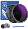 NEEWER 58mm ND2-400 (1-9 Stops) Variable ND Filter with Lens Cap, Lanyard, Cleaning Cloth, Precise Neutral Density Adjustment, Fingerprint & Scratch Resistant Multicoated Optical Glass