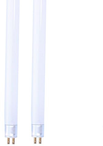 Generico 2 Pezzi T4 Tubi Fluorescenti 419mm 12W, T4 Bianco Freddo 3500K, Attacco G5, Luce a Basso Consumo Energetico, Luce di Emergenza a Risparmio Energetico, per Cucina, Bagno, Armadio, Garage