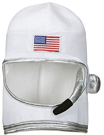 W WIDMANN MILANO Party Fashion - Casco da astronauta per adulto, blu, cappello in tessuto, Nasa, spazio, astronauta, astronauta, pilota spaziale (Confezione da 2)