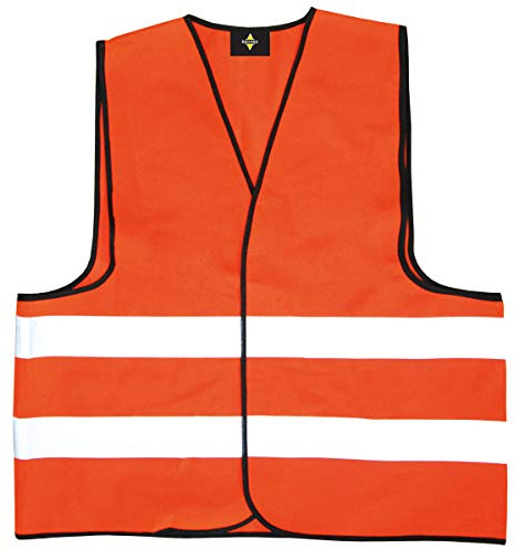 Korntex varningsväst standard – svart fåll, XXL