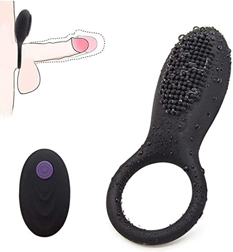 YCGLX Hochwertiger Silikon-Massagering mit Physio-Herrenring für Männer mit Vibrationseffekt Beste Sex-Produkt für Erwachsene Pẹnịs cọck rịng