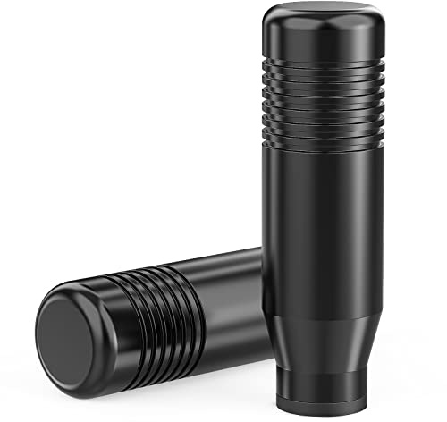 aikeec Gear Shifter Knobs and Adapter Compatible with Logitech G29 G920 G923 G27 Driving Force Stick Aluminum Weighted Shift Knob Gear Shifting Lever Handle (Black)
